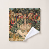 Unicorn Tapestries gefunden Legende Mythisch Badhandtuch Set (Waschlappen)