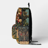 Unicorn Tapestries gefunden Legende Mythisch Bedruckter Rucksack (Rechts)