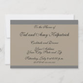 Unicorn Tapestries gefunden Legende Mythisch Einladung (Rückseite)