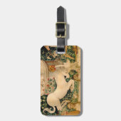 Unicorn Tapestries gefunden Legende Mythisch Gepäckanhänger (Vorderseite vertikal)