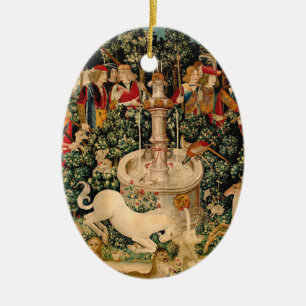 Unicorn Tapestries gefunden Legende Mythisch Keramikornament