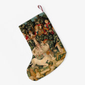Unicorn Tapestries gefunden Legende Mythisch Kleiner Weihnachtsstrumpf (Rückseite (Hängend))