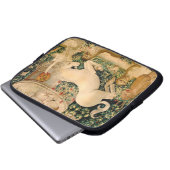 Unicorn Tapestries gefunden Legende Mythisch Laptopschutzhülle (Vorne Knopf)