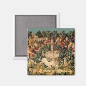 Unicorn Tapestries gefunden Legende Mythisch Magnet (Vorderseite/Rückseite)