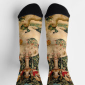 Unicorn Tapestries gefunden Legende Mythisch Socken (Oben)