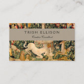 Unicorn Tapestries gefunden Legende Mythisch Visitenkarte (Vorderseite)