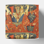 Unicorn Tapestries Lady Legend Mittelalter Geschenkschachtel (Oben)