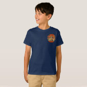 Unicorn Tapestries Lady Legend Mittelalter T-Shirt (Vorne ganz)