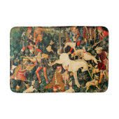Unicorn Tapestries Mittelalterliche Klassische Ver Badematte (Vorderseite)