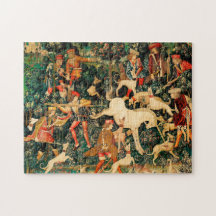 Unicorn Tapestries Mittelalterliche Klassische Ver