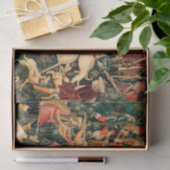 Unicorn Tapestries Mittelalterliche Klassische Ver Seidenpapier (Geschenk)