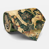 Unicorn Tapestries verteidigt mittelalterliche Myt Krawatte (Gerollt)