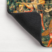 Unicorn Tapestries verteidigt mittelalterliche Myt Mousepad (Ecke)