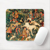 Unicorn Tapestries verteidigt mittelalterliche Myt Mousepad (Mit Mouse)