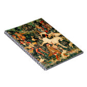 Unicorn Tapestries verteidigt mittelalterliche Myt Notizblock (Rechte Seite)