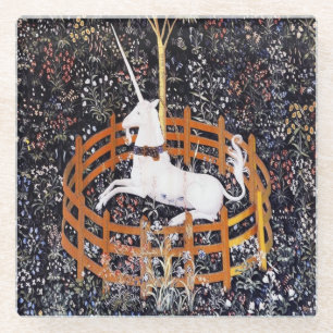 Unicorn Tapestry #7 Glasuntersetzer