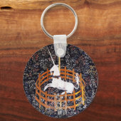 Unicorn Tapestry #7 Schlüsselanhänger (Vorderseite)