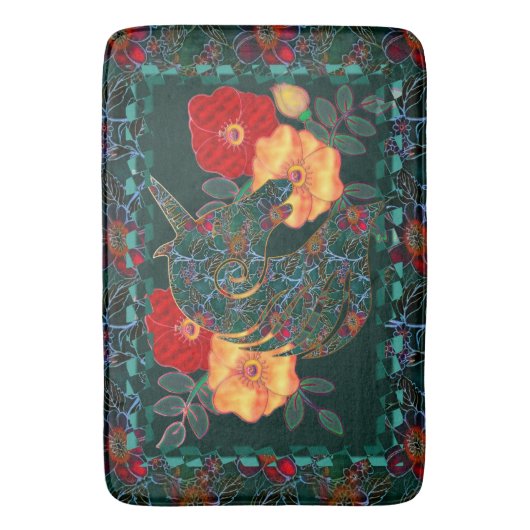 Unicorn Tapestry Badematte (Vorderseite Vertikal)