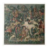 Unicorn Tapestry Fliese (Vorderseite)