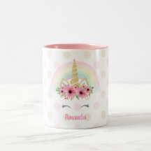 Unicorn-Tasse, Glitzerunicorn-Tasse