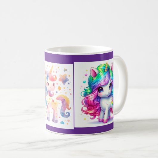 UNICORN-TASSE KAFFEETASSE (VorderseiteRechts)