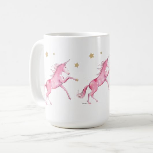 Unicorn-Tasse Kaffeetasse (Vorderseite Links)