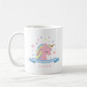 Unicorn-Tasse - "lassen Sie Magie geschehen jeder Kaffeetasse (Links)