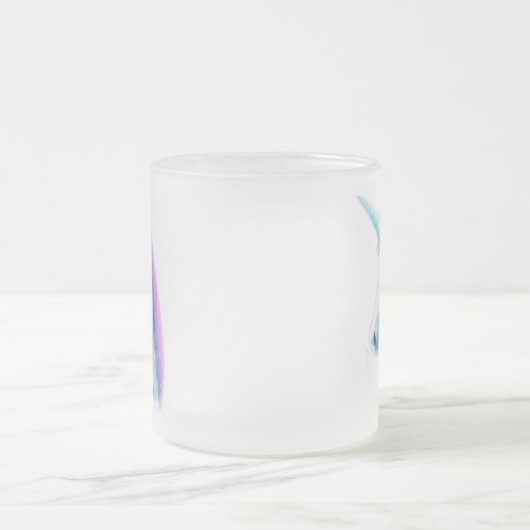 Unicorn-Tasse Mattglastasse (Mittel)