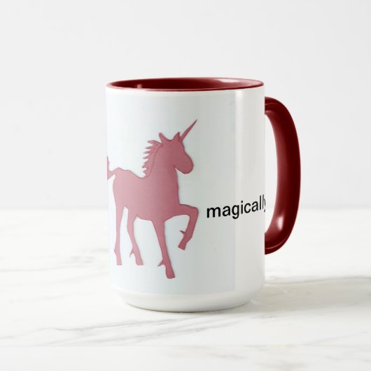 Unicorn-Tasse Tasse (VorderseiteRechts)
