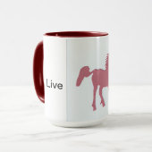 Unicorn-Tasse Tasse (Vorderseite Links)