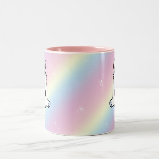 Unicorn-Tasse Zweifarbige Tasse (Mittel)