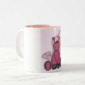 Unicorn-Tasse Zweifarbige Tasse (Vorderseite Links)