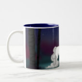 Unicorn-Tasse Zweifarbige Tasse (Links)