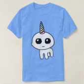 Unicorn TBH Creature Meme T-Shirt (Design vorne)