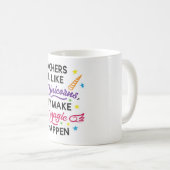 Unicorn Teacher Mug Kaffeetasse (VorderseiteRechts)