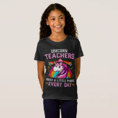 Unicorn Teachers Make A Little Magic T-Shirt (Vorne ganz)