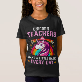 Unicorn Teachers Make A Little Magic T-Shirt