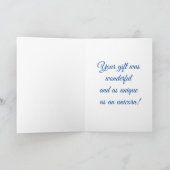 Unicorn Thank You Card Dankeskarte (Innenseite)