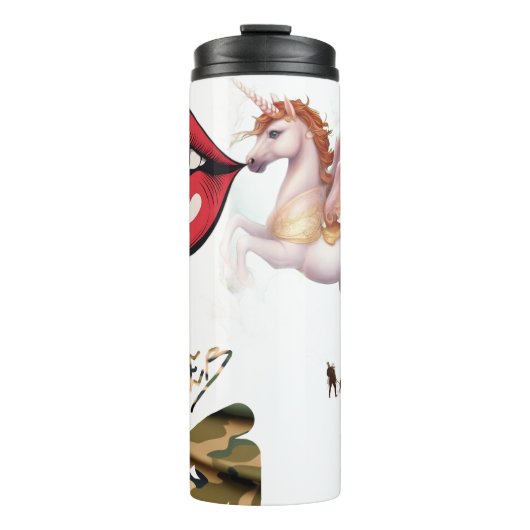 Unicorn Thermal Tumbler Thermosbecher (Vorderseite)