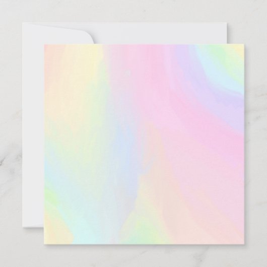 Unicorn Things 1 Einladung (Vorderseite)