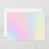 Unicorn Things 1 Einladungspostkarte (Vorne/Hinten)