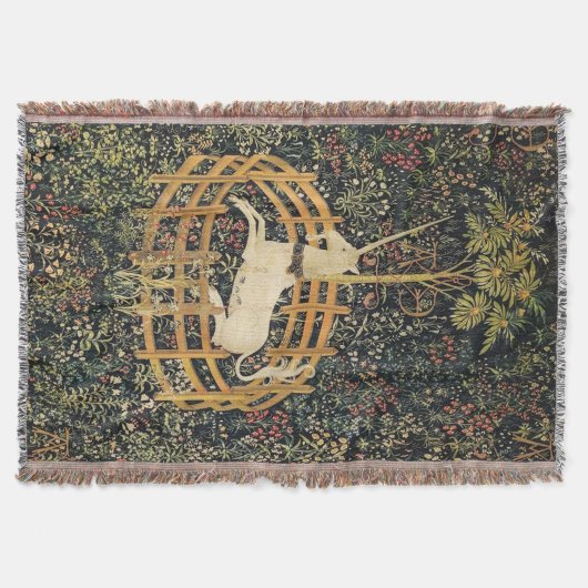 Unicorn Throw Blanket Decke (Vorderseite)