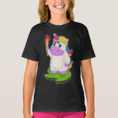 Unicorn Torch T-Shirt (Vorderseite)