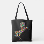 Unicorn Tote Bag Tasche (Rückseite)