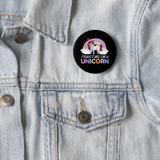 Unicorn Trust Me I'm Unicorn Button (Beispiel)