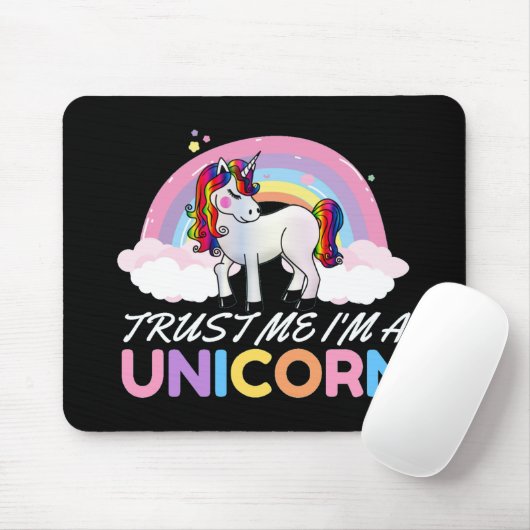 Unicorn Trust Me I'm Unicorn Mousepad (Mit Mouse)