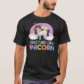 Unicorn Trust Me I'm Unicorn T-Shirt (Vorderseite)