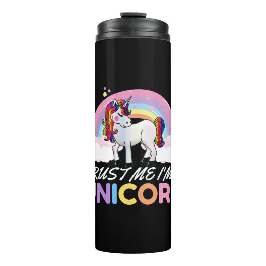 Unicorn Trust Me I'm Unicorn Thermosbecher (Vorderseite)