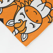 Unicorn Twin Sister Fleecedecke (Ecke)