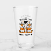 Unicorn Twin Sister Glas (Rückseite)